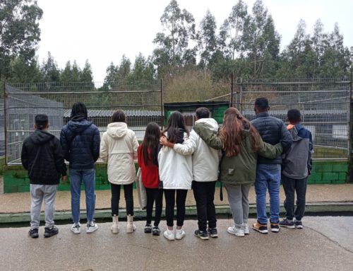 EL CENTRO DE MENORES SAN JOSE DE CALASANZ VISITA EL REFUGIO