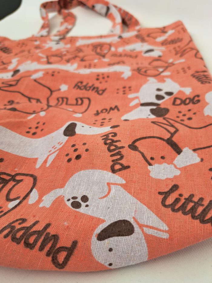 Bolso tote bag perros - Imagen 2