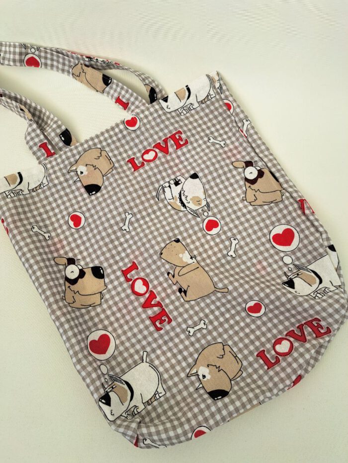 Bolso tote bag cuadros perros