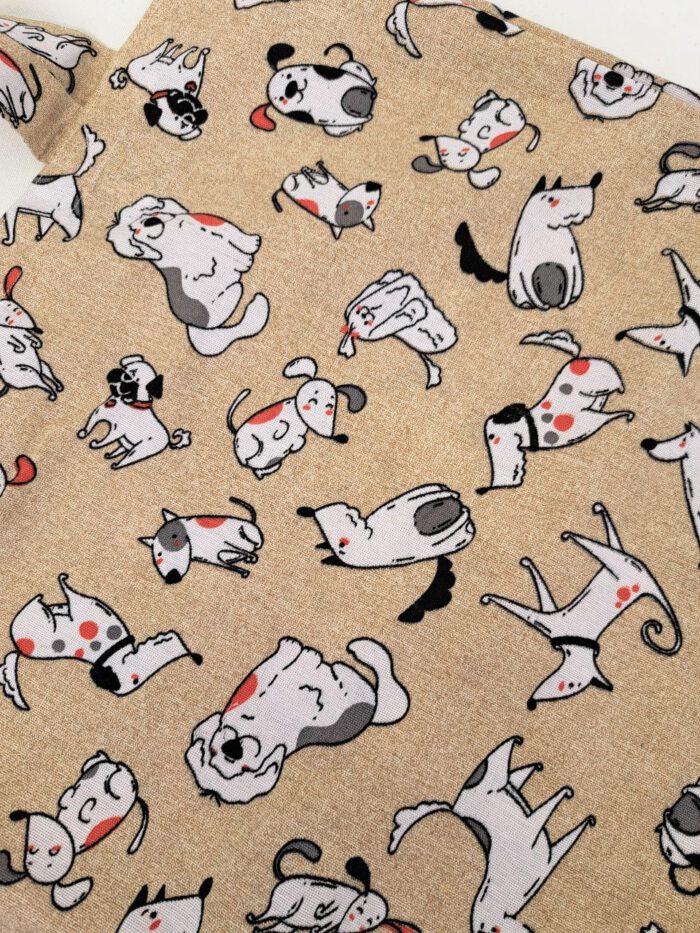 Bolso tote bag perritos - Imaxe 3