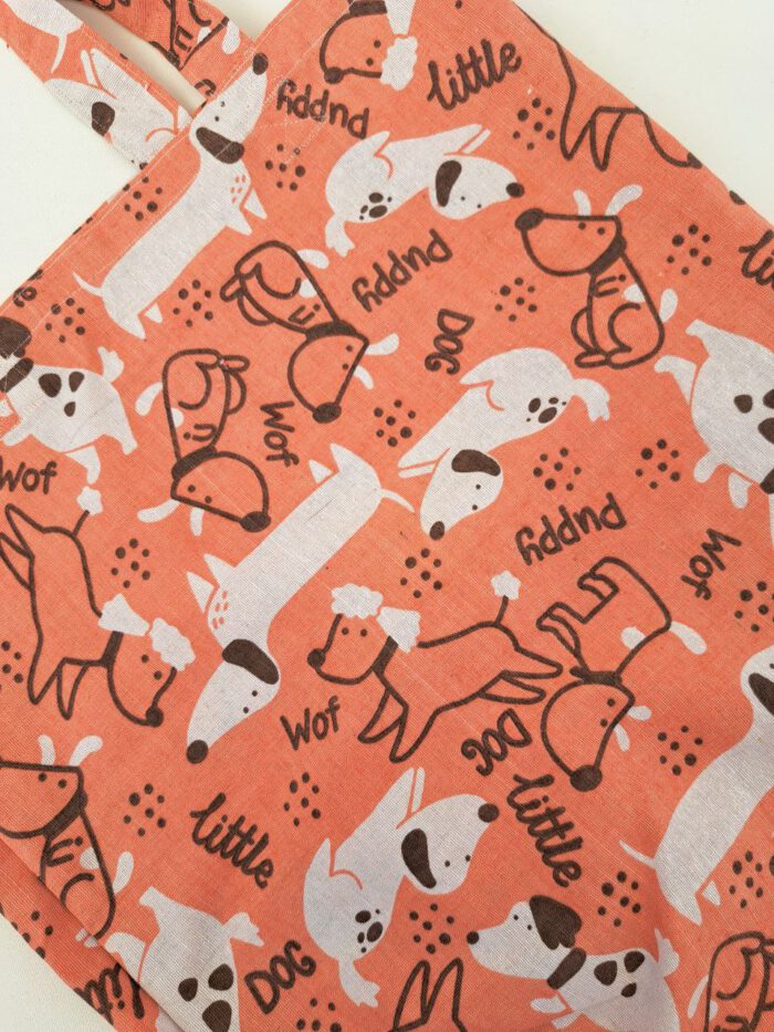 Bolso tote bag perros - Imagen 3