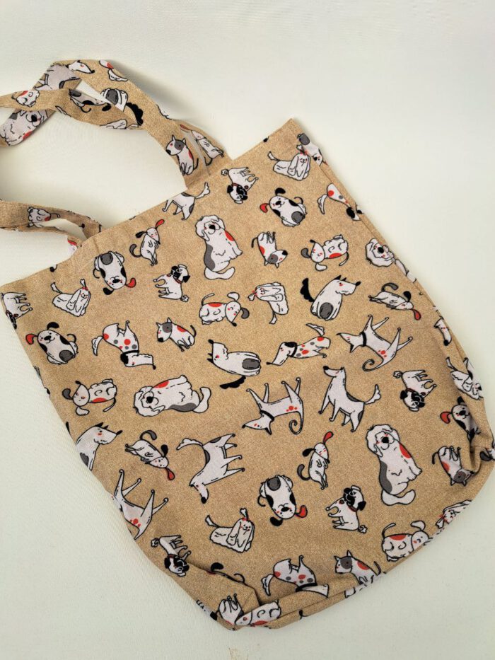 Bolso tote bag perritos