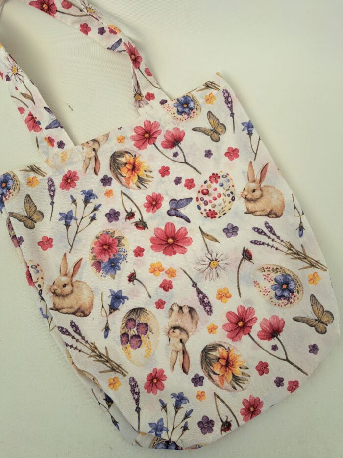 Bolso tote bag flores