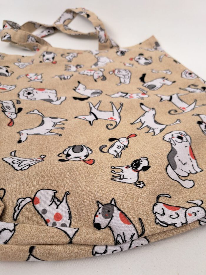 Bolso tote bag perritos - Imaxe 2